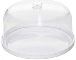 Boleira Redonda Serve Tudo 28cm Concept Branco