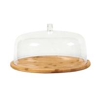 Boleira Sense Bambu Com Tampa 27.5Cm Natural - Ou Boleira Sense Bambu Com Tampa 27.5Cm Natural - Ou