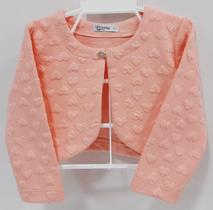 Bolero / Casaco Luxo Bebê Menina Zafielo Baby Casaquinho 503