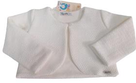 Bolero / Casaco Luxo Zafielo Bebê Menina Festa Batizado 509