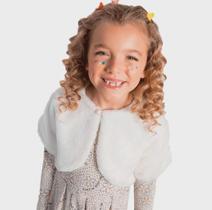 Bolero de pelo manga 4/8 Pokotinha