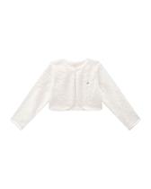 Bolero Em Pelo Menina Infantil Off White Somnii Bolero Em Pelo Menina Infantil Off White Somnii