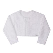 Bolero infantil Branco Paraiso 16345