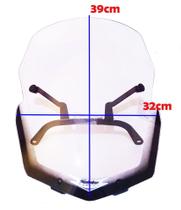 Bolha Cristal Motovisor Honda Xre 300 Ano 2016 2017 2018