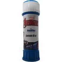 Bolha de sabão Avengers Brasilfex com 1 unidade, infantil, não tóxica, perfumada Bolha de sabão Avengers Brasilfex com 1 unidade, infantil, não tóxica, perfumada