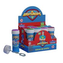 Bolha De Sabão Luccas Neto Os aventureiros 12u Jogo Na Tampa