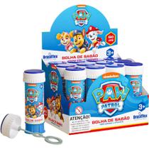 Bolha de Sabão Patrulha Canina 60ML com Jogo Labirinto - Caixa com 12 Unidades