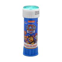 Bolha de sabão Patrulha Canina Brasilfex com 1 unidade, infantil, não tóxica, perfumada Bolha de sabão Patrulha Canina Brasilfex com 1 unidade, infantil, não tóxica, perfumada