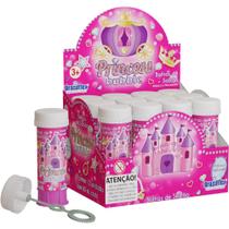 Bolha de Sabão Princess 60ML - Caixa com 12 Unidades