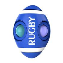 Bolha de silicone sensorial Rugby Finger Bubble Music Descompressão Rotatable Finger Tip Top Toy