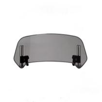 Bolha Defletor Moto Regulagem Grande Universal Parabrisa Cor:Fumê Bolha Defletor Moto Regulagem Grande Universal Parabrisa Cor:Fumê