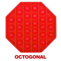 Bolha POP Octogonal Vermelho - Aprire