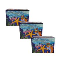 Bolha Sabão Super Bubble com Jogo Bebe Tubarão Cx 36 Unid