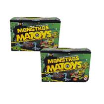 Bolha Sabão Super Bubble com Jogo Monstros Cx 24 Un