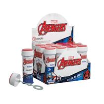 Bolha Sabão Vingadores Marvel Para Lembrancinha Com Jogo 1 Unidade