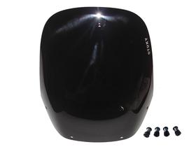 Bolha Sahara Nx 350 preto alongada com buchas e parafusos