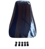 Bolha Tenere 600 2 Farois Alongado Parafusos Buchas Fumê Escuro