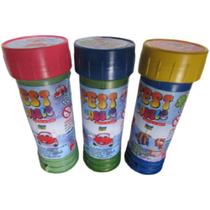 Bolhas de Sabão 03 Tubos Com 60ml Cada Cores Sortidas Atóxico Bolhas de Sabão 03 Tubos Com 60ml Cada Cores Sortidas Atóxico
