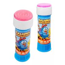 Bolhas De Sabão Infantil Galinha Pintadinha C/jogo Na Tampa