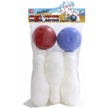 Boliche Bolichinho 16CM com 8 Peças Coloridas e Seguras