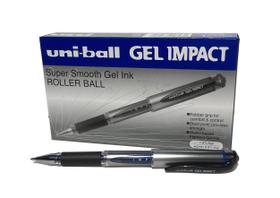 Bolígrafo de Gel Rollerball uni-ball UM153S Impact Azul Punta 1.0mm Paquete de 12 Bolígrafo de Gel Rollerball uni-ball UM153S Impact Azul Punta 1.0mm Paquete de 12