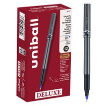Bolígrafo Roller Uni-Ball Deluxe Azul Punta Micro 0.5 mm