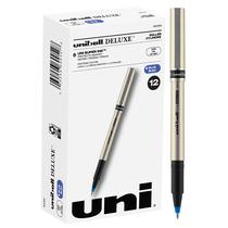 Bolígrafo Rollerball Uni-Ball Deluxe Punta Fina 0.7mm Tinta Azul Paquete de 12