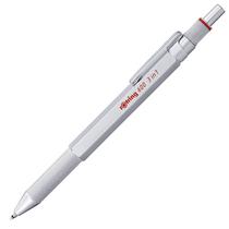 Bolígrafo Rotring 600 3 en 1 Multicolor Plata