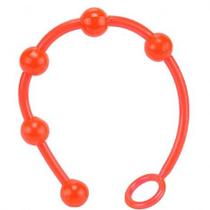 Bolinha Anal Vermelha conjunto de 5 bolinhas