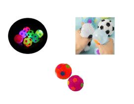 Bolinha Anti Stress Bola Relaxante Espremer Squish Luz