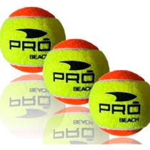 Bolinha De Beach Tennis Kit Com 06 Bolas Quadra Profissional