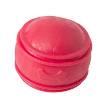Bolinha de Borracha Vermelha Plutão Brinquedo Para Cachorro 8cm Fuzil