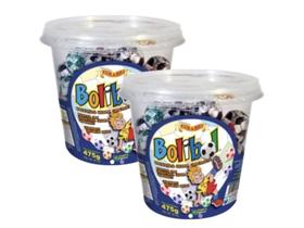 Bolinha de Chocolate Bolibol Ki Kakau C/ aprox 65unid - 2 Potes Bolinha de Chocolate Bolibol Ki Kakau C/ aprox 65unid - 2 Potes