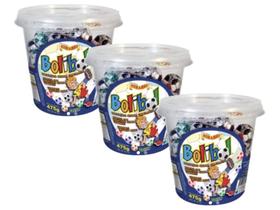 Bolinha de Chocolate Bolibol Ki Kakau C/ aprox 65unid - 3 Potes Bolinha de Chocolate Bolibol Ki Kakau C/ aprox 65unid - 3 Potes