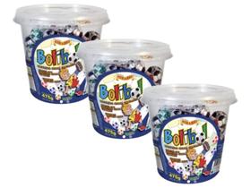 Bolinha de Chocolate Bolibol Ki Kakau C/ aprox 65unid - 3 Potes
