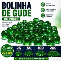 Bolinha de Gude de Vidro Kit 25 50 100 200 Unidades Coloridas Bolinhas de Vidro para Brincadeira e D Bolinha de Gude de Vidro Kit 25 50 100 200 Unidades Coloridas Bolinhas de Vidro para Brincadeira e D