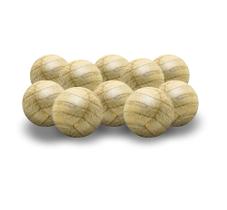 Bolinha De madeira (Cedro) Anti Mofo e/ou aromatizador de pq. ambientes - 100 Unidades