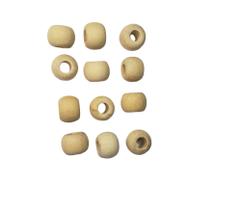Bolinha De Madeira Natural Chata 14 mm Conta Artesanato Bolinha De Madeira Natural Chata 14 mm Conta Artesanato