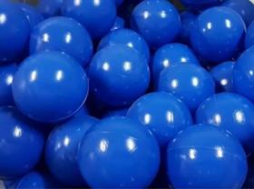Bolinha de piscina 50 unidades coloridas 76mm Azul plástico Cetrofrs