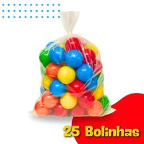 Bolinha De Plástico Piscina Coloridas Resistente Atacado Infantil 25 50 100 Unidades Não Amassa