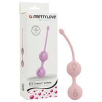 Bolinha de Pompoar Kegel Tighten II Rosa - Pretty Love Bolinha de Pompoar Kegel Tighten II Rosa - Pretty Love