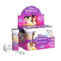 Bolinha De Sabão Princesas da Disney 24u Lembrancinha Festa