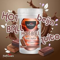 Bolinha funcional de lubrificação chocolate hot flowers