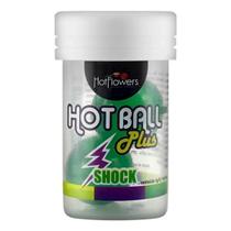 Bolinha Gel Massagem Beijavel Hot Ball Shock Plus
