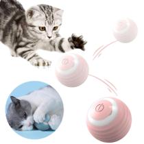Bolinha Inteligente Para Gatos Se Move Sozinha Extinto Rosa