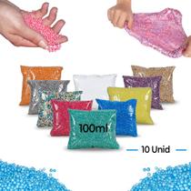 Bolinha Isopor (Perola) 10 Pacotes 100ml Cores Diversas Bolinha Isopor (Perola) 10 Pacotes 100ml Cores Diversas