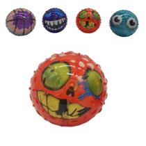 Bolinha p/ Cachorro divertida higiene bucal monstrinho P Bolinha p/ Cachorro divertida higiene bucal monstrinho P