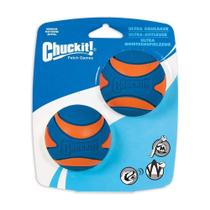 Bolinha Para Cachorro Chuckit Ultra Squeaker M - Pack Com 2