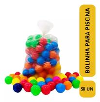 Bolinha para Piscina de Bolinhas Coloridas Embalagem com 50 unidades