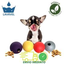 Bolinha pequena comedouro para adestramento pets